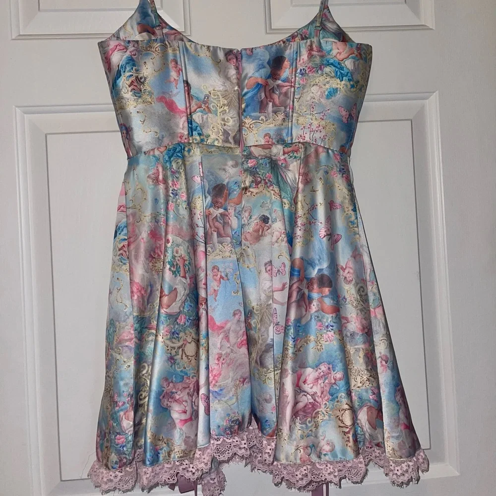 Dolls Kill Sugar Thrillz Pastel Fantasy Dress - Picture 5 of 12